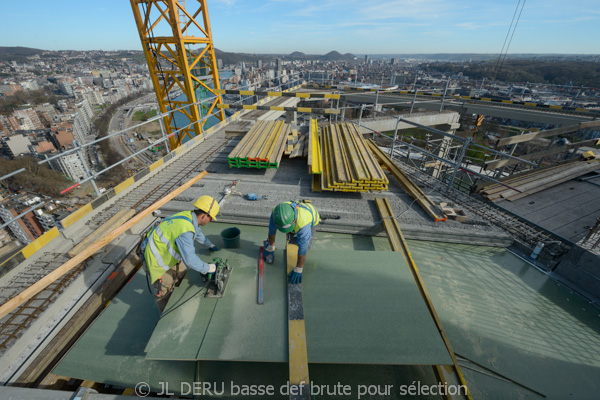 tour des finances à Liège